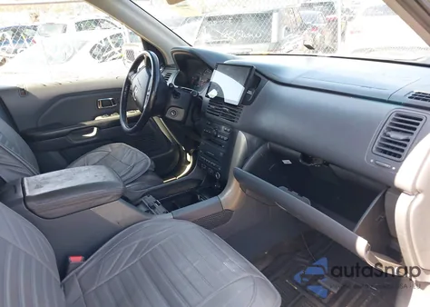 2005 Honda Pilot Ex-L из США, поврежденный, VIN 5FNYF186X5B005442